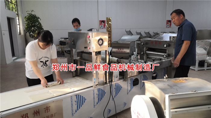 調(diào)試500型燴面機設(shè)備 調(diào)試500型燴面機設(shè)備